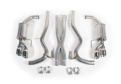 2018-2023 Mustang 5.0L V8 ROUSH Cat-Back Exhaust Kit Components